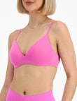 Bonds Bases Wirefree Scoop Bra, Hubba Bubba, A/G-C/DD product photo View 02 S