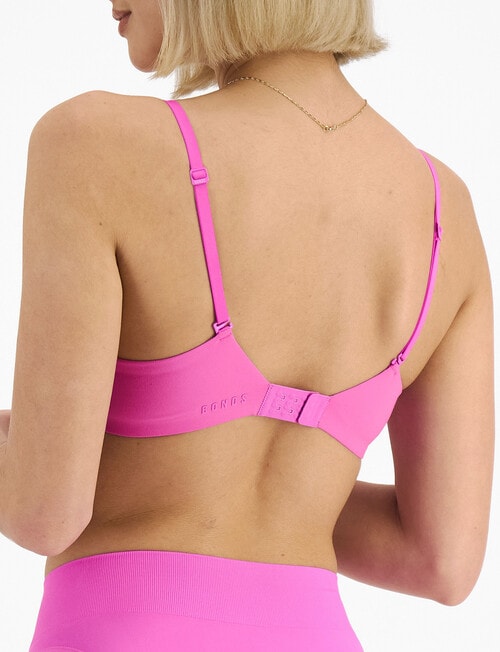 Bonds Bases Wirefree Scoop Bra, Hubba Bubba, A/G-C/DD product photo View 03 L