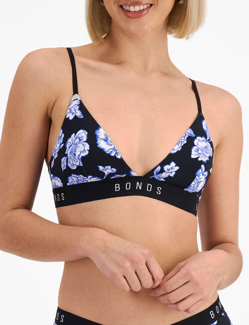 Bonds Originals Triangle Bra, Dolve Vita Blue, 8-20 product photo