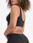 Jockey Woman Skimmies Micro Crop Bra, Black, 8/10-18/20 product photo View 03 S