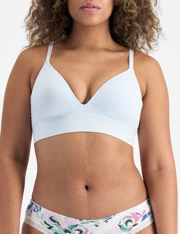 Jockey Woman Skimmies Modal Bralette, Ocean Glass, 8/10-16/18 product photo