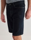 Chisel Stretch Denim Short, Indigo product photo View 04 S