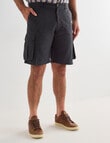 Kauri Trail Ripstop Cargo Short, Charcoal product photo View 05 S