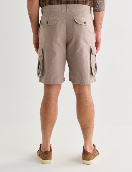 Kauri Trail Ripstop Cargo Short, Taupe product photo View 02 L