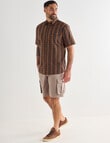 Kauri Trail Ripstop Cargo Short, Taupe product photo View 03 S