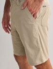 Kauri Trail Technical Explorer Cargo Short, Tan product photo View 04 S