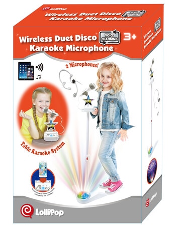 Music Wireless Duet Disco Voice Changing Karaoke Microphone product photo