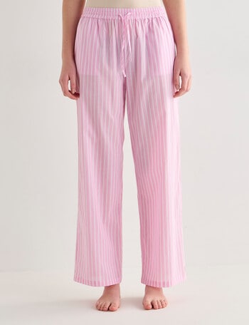 Mineral Sleep Stripe Pant, Pink product photo