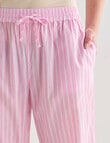 Mineral Sleep Stripe Pant, Pink product photo View 04 S