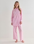 Mineral Sleep Stripe Pant, Pink product photo View 05 S