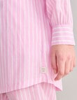 Mineral Sleep Stripe Nightshirt, Pink product photo View 06 S