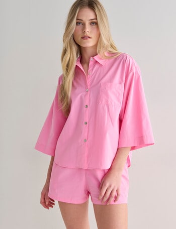 Mineral Sleep PJ Set, Pink product photo