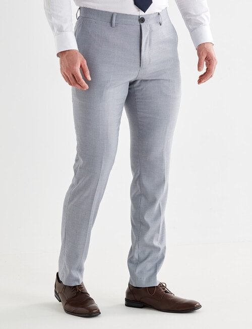 Laidlaw + Leeds Puppytooth Tailored Pant, Light Blue product photo