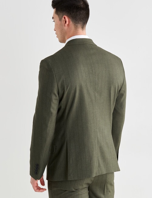 Laidlaw + Leeds Textured Tailored Jacket, Green product photo View 02 L