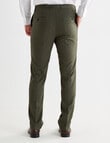 Laidlaw + Leeds Textured Tailored Pant, Green product photo View 02 S