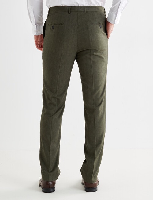 Laidlaw + Leeds Textured Tailored Pant, Green product photo View 02 L