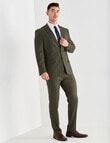 Laidlaw + Leeds Textured Tailored Pant, Green product photo View 03 S