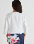 Ella J Bolero Jacket, Ivory product photo View 02 S