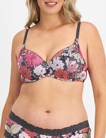 Jockey Woman Parisienne Contour Bra, Rwild Floral, B-E product photo