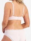 Jockey Woman Parisienne Contour Bra, Pink Moon, DD-E product photo View 03 S