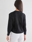 Ella J Bolero Cardigan, Black product photo View 02 S