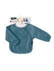 Mum 2 Mum Long Sleeve Wonder Bib, Denim Blue, 6-18m product photo View 02 S