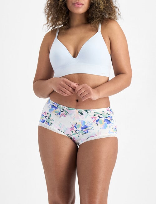 Jockey Woman Parisienne Delicate Micro, Full Brief, Oasis Bloom, 8-22 product photo