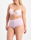 Jockey Woman Everyday Value Full Brief, 3-Pack, Pink, Dream & Blue, 8-22 product photo View 05 S