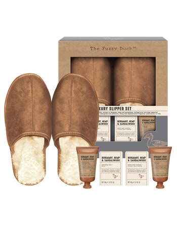 Baylis and Harding The Fuzzy Duck Men's Slipper Gift Set product photo