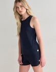 Mineral Sleep Rib Tank Top, Midnight product photo