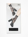 Ambra Spacious Spot Anklet, Black product photo View 02 S