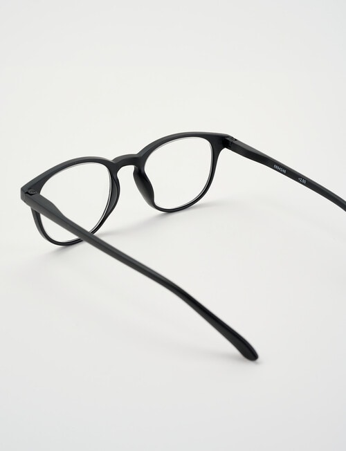 Zoom Reading Glasses, Flare Black product photo View 05 L