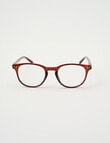 Zoom Reading Glasses, Flare Brown product photo View 03 S