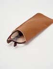 Zoom Reading Glasses, Flare Brown product photo View 04 S