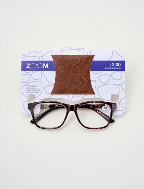 Zoom Classic Readers Reading Glasses, Tortoiseshell product photo View 02 L
