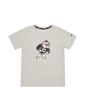 Champion Kids Graphic Tee, Oxford Heather product photo