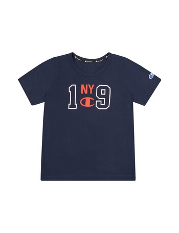 Champion Kids Graphic Tee, Navy product photo