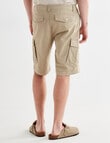 Tarnish Cargo Shorts, Sand product photo View 02 S