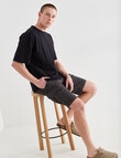 Tarnish Cargo Shorts, Charcoal product photo View 03 S