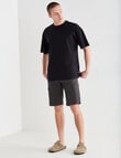 Tarnish Cargo Shorts, Charcoal product photo View 05 S