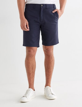 Gasoline Pique Elastic Waist Shorts, Slate product photo