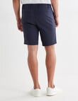 Gasoline Pique Elastic Waist Shorts, Slate product photo View 02 S