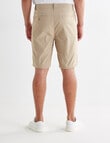 Gasoline Tech Chino Shorts, Tan product photo View 02 S