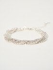 Harlow Radiant Sparkle Twist Bracelet, Imitation Silver product photo View 03 S