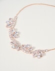 Harlow Crystal Slider Bracelet, Rose Gold Tone product photo View 02 S