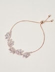 Harlow Crystal Slider Bracelet, Rose Gold Tone product photo View 04 S