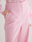 Whistle Straight Leg Reg Length City Pant, Soft Pink product photo View 04 S