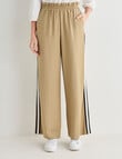 Whistle Sport Stripe Regular Length Jog Pant, Camel product photo View 06 S