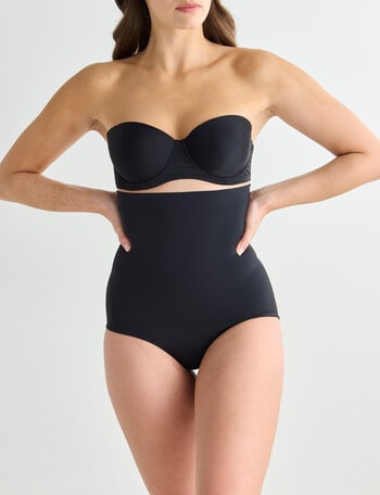 Lyric High Waist Brief, Black, 10-24 product photo