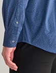 L+L All Over Printed Shirt, Smokey Blue product photo View 04 S